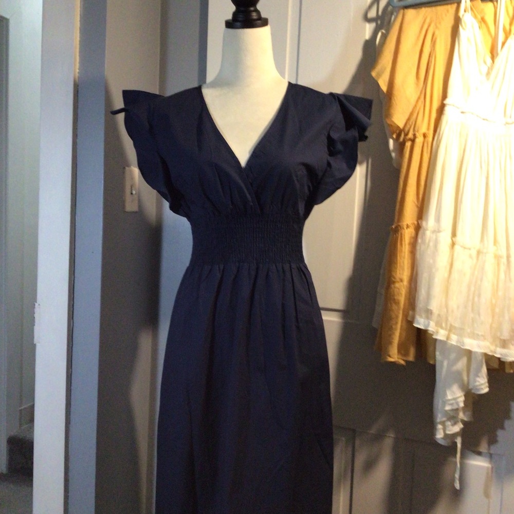 Molly Bracken Navy Dress NWT